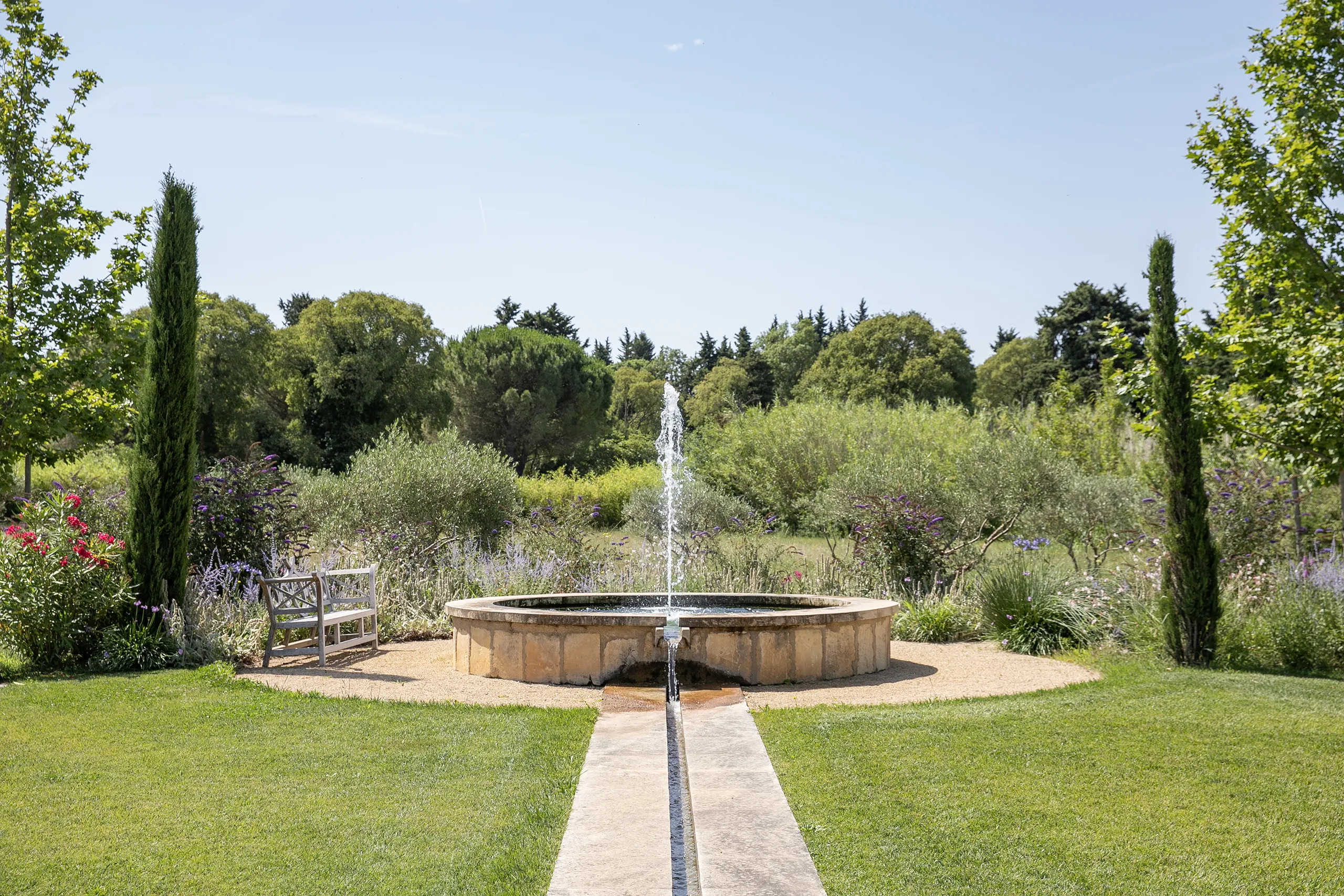 Galerie d'image Jardin Mas Provençal