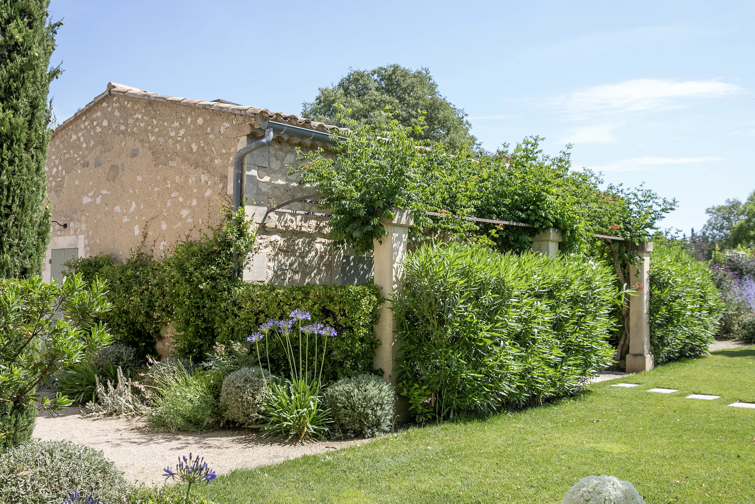 Galerie d'image Jardin Mas Provençal