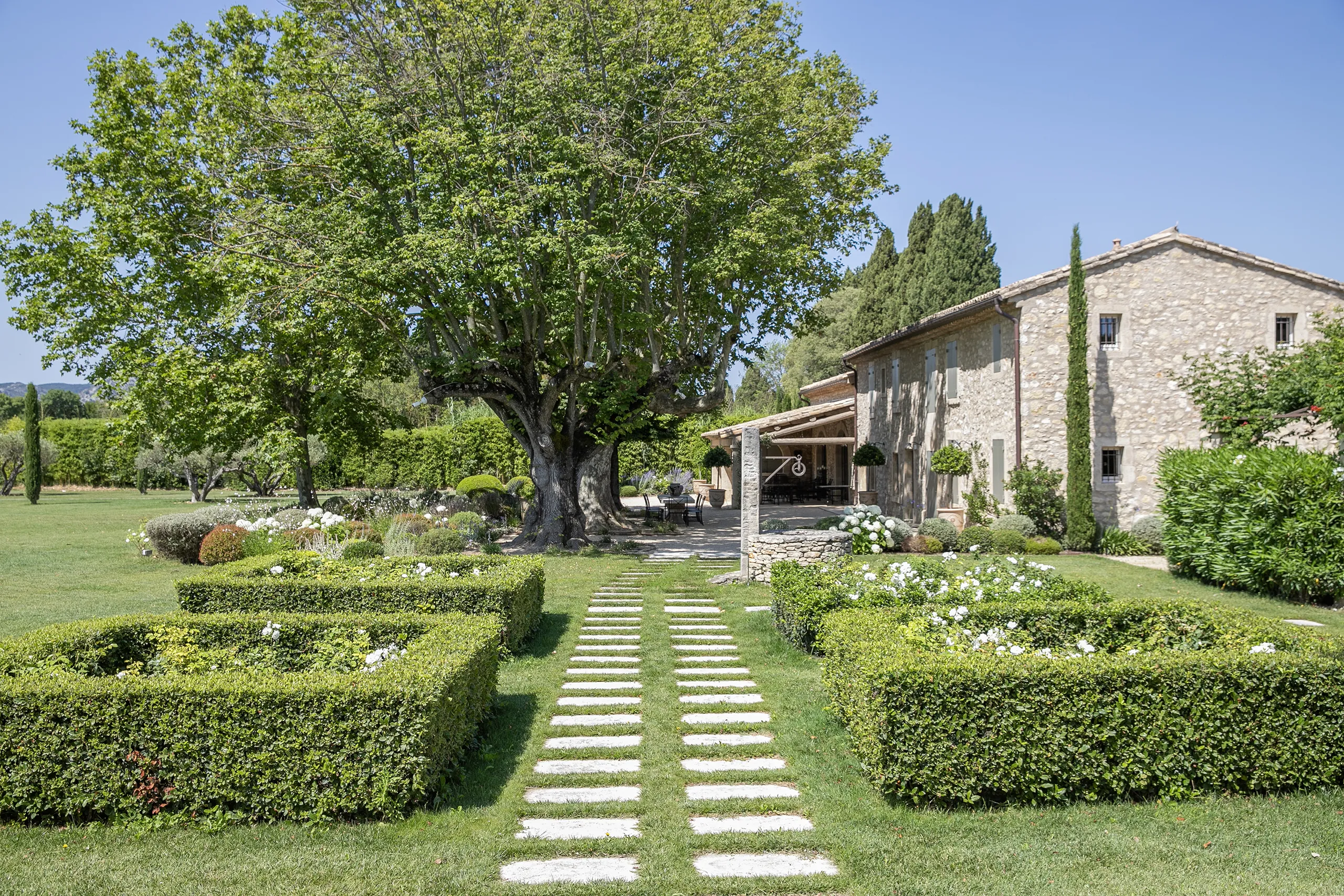 Galerie d'image Jardin Mas Provençal